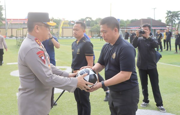 Bhayangkara Presisi Lampung FC U-17 Dilepas Kapolda di Piala Soeratin Nasional
