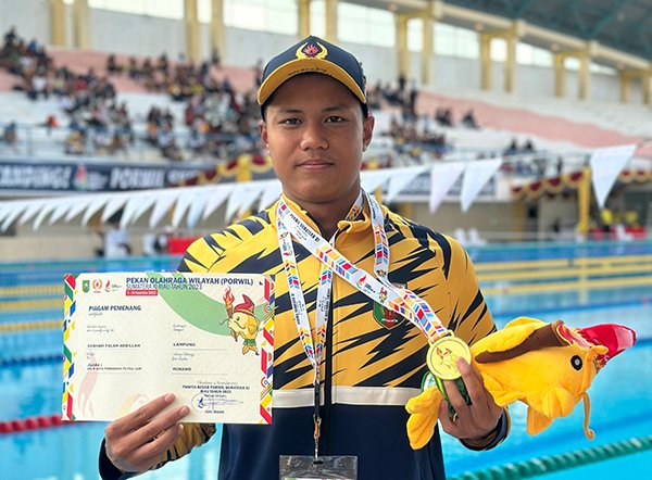 Renang Porwil XI: Lampung Sementara Raih Dua Emas, Satu Perak dan Satu Perunggu