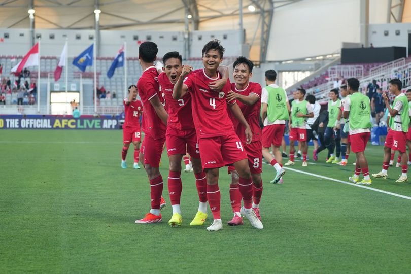 Gunduli Yordania 4-1, Indonesia Buat Sejarah Baru di Piala Asia U-23