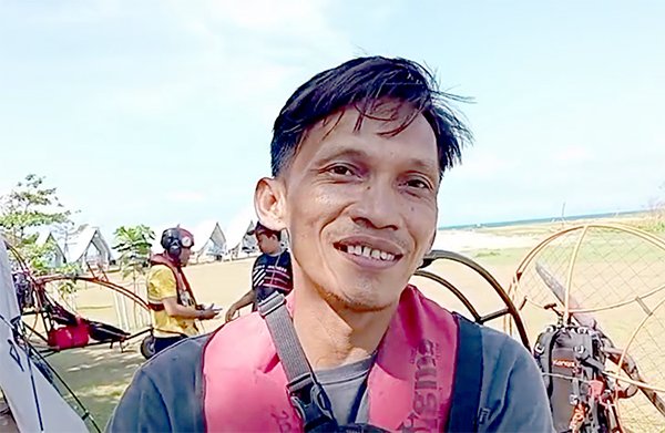 Ayangsyah : Optimis Berprestasi di Paramotor SEA Games Thailand