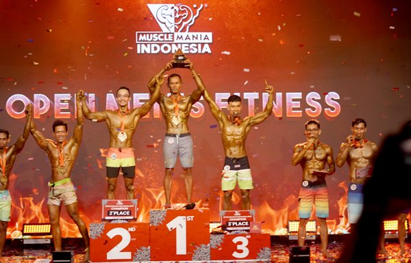 Atlet Lampung Juara Body Contest Muscle Mania di Jogjakarta