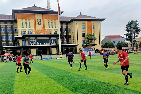 Polres Mesuji Ditantang Polres Pesawaran di Final Mini Soccer Bhayangkara Cup I