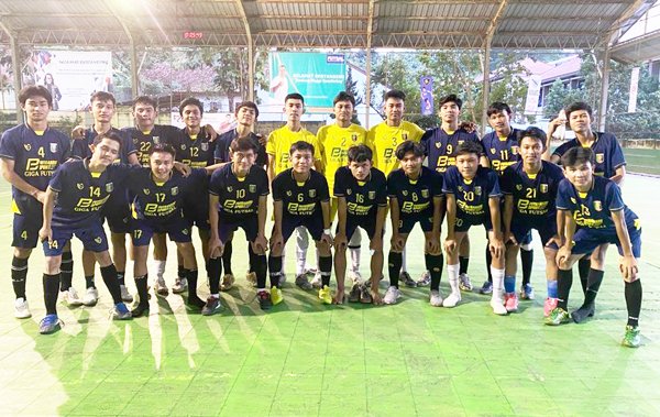 Materi Tim Futsal Putra Pra PON Lampung Merata Dari Semua Daerah