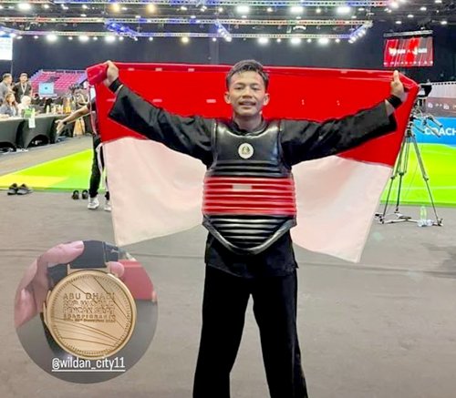 Tak Terkalahkan, Wildan Juara Dunia Pencak Silat 2024, Naufal Raih Perak