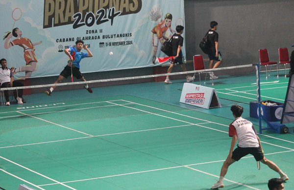 Tim Bulutangkis Beregu Putra Lampung Tantang DKI Jakarta di Semifinal