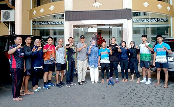 Taufik Hidayat Minta Atlet Lampung Jaga Kesehatan dan Fokus Pada Pertandingan