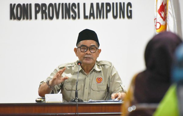 Amalsyah: KONI Lampung Tetap Tegak Lurus Pada Aturan