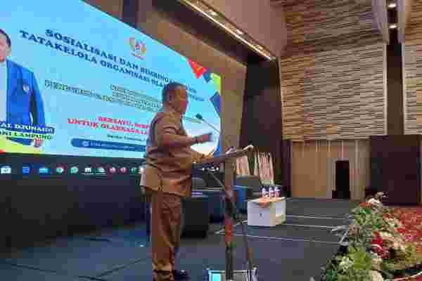 Gubernur Lampung Harapkan Olahraga Lampung Dikelola Dengan Benar dan Baik