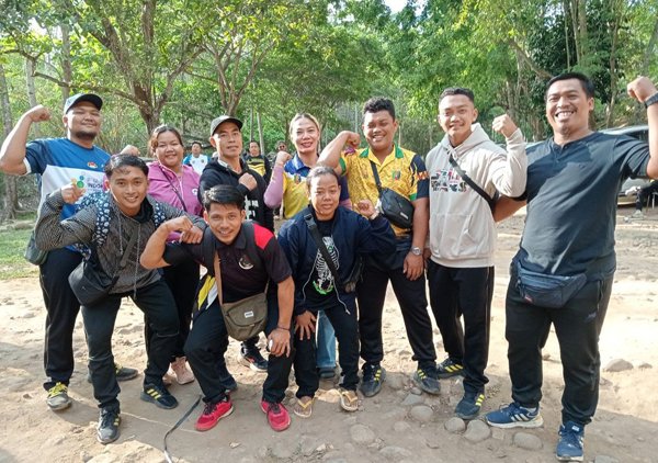 Juara Dunia pun Ikut Outbond Atlet, Pelatih dan Manajer KONI Lampung