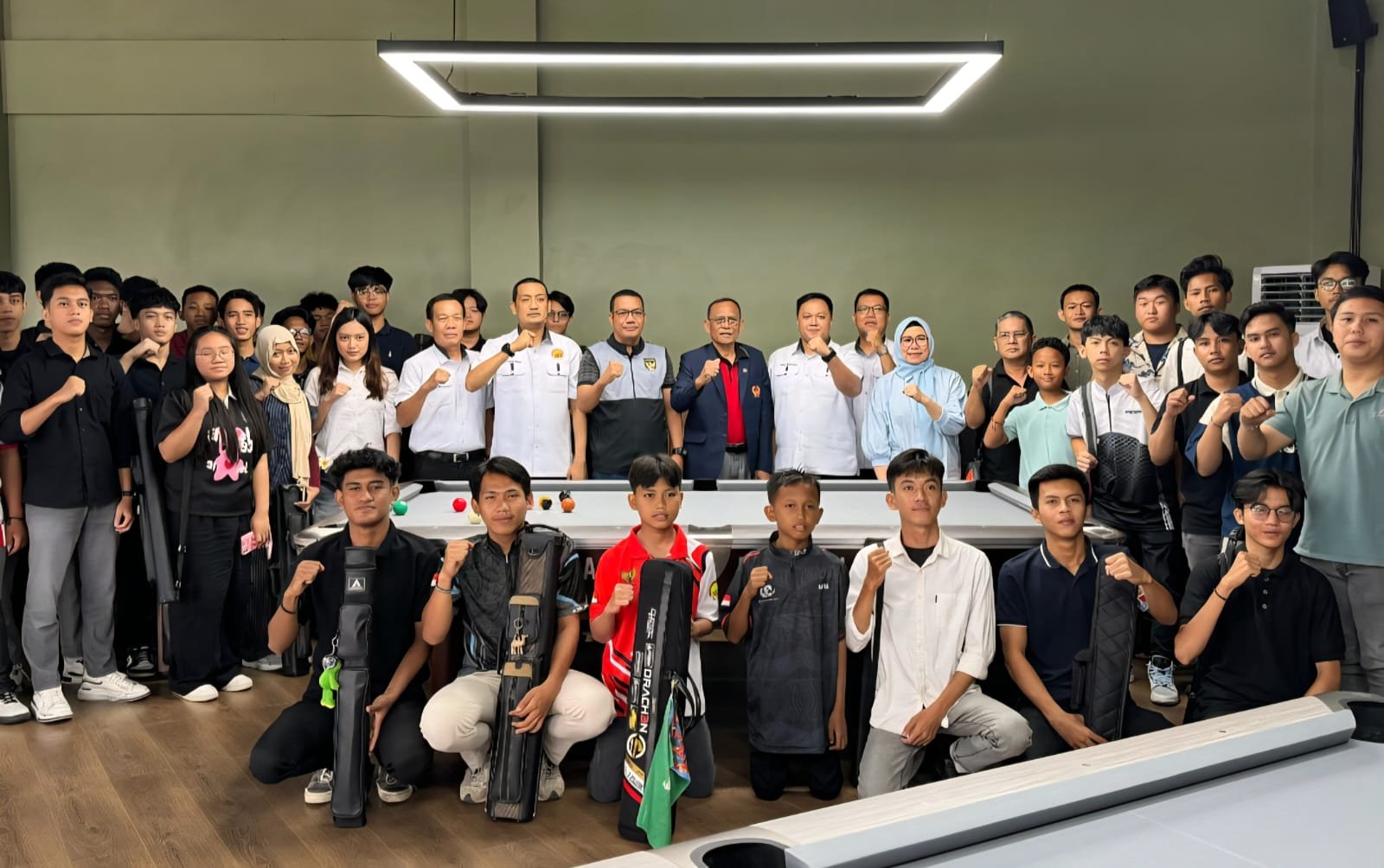 Sampaikan Pesan Ketum KONI Lampung, Margono Buka POBSI Lampung Cup 2025 Tournament 9 Ball