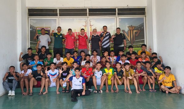 Launching Tim Pra PON Putra 4 Juni di Panti Asuhan