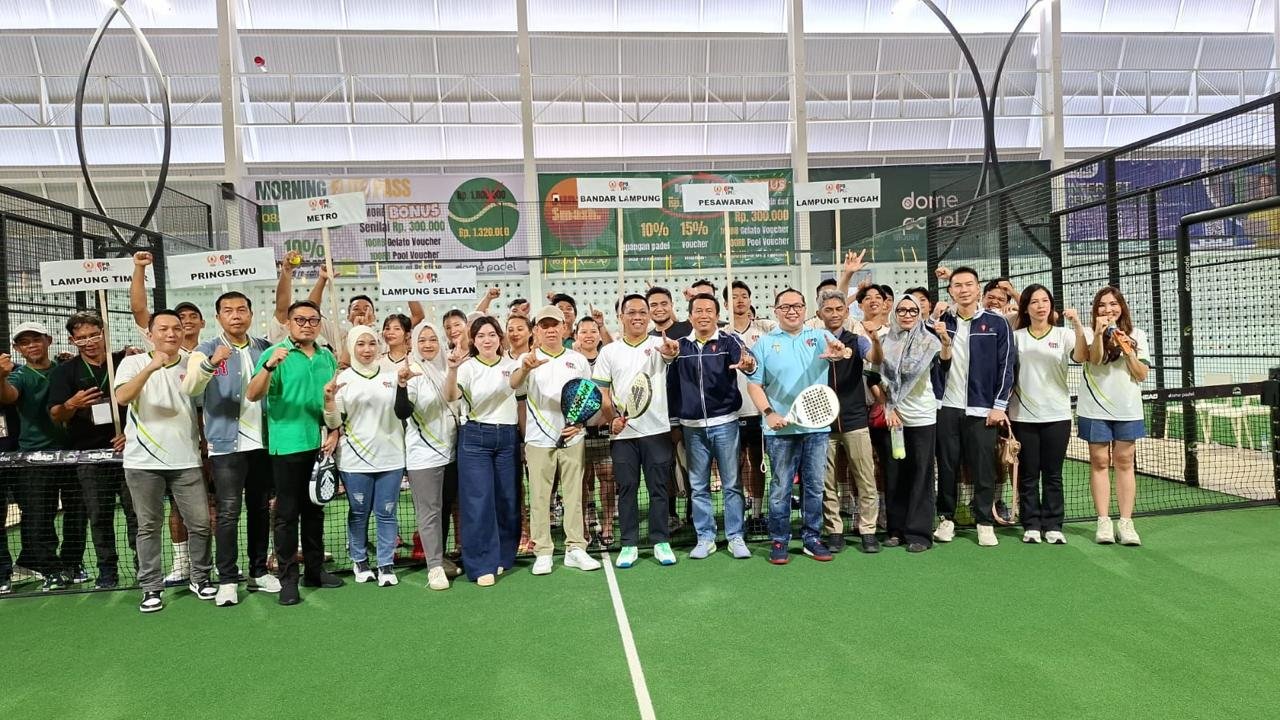 KONI Lampung Dukung Kejurda Padel 2026, Awal Pembinaan Menuju PON 2028