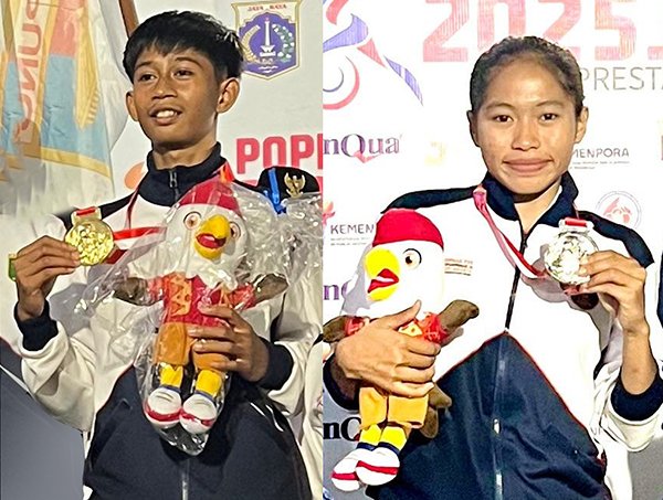 Dua Atlet Remaja Lampung Dipanggil Ikut Bela Indonesia di 17th SEA Athletics Championships 2025