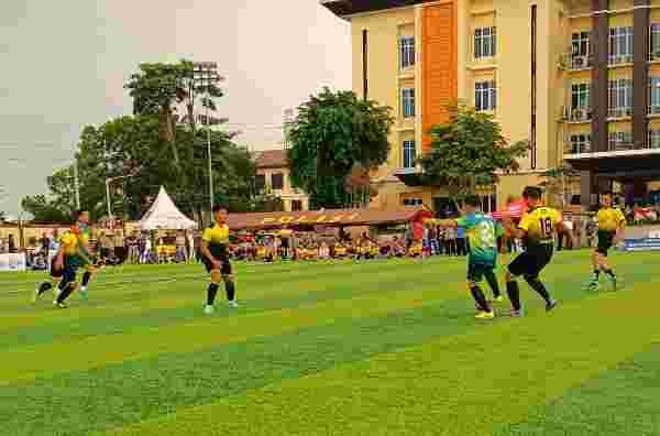 BMP, Polres Mesuji dan Gudang Garam Juara Mini Soccer Bhayangkara Cup I