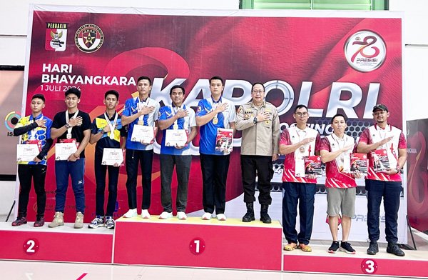 Petembak Lampung Berjaya di Kapolri Cup Shooting Championship 2024