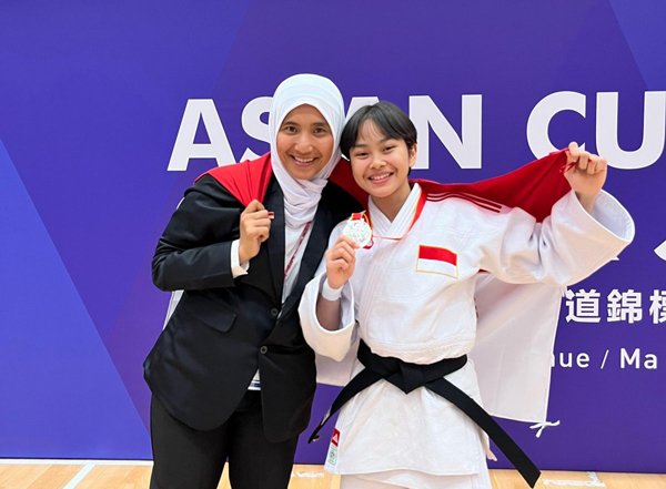 Atlet Lampung Bela Indonesia, Raih Medali Perak Kejuaraan Asia di Hongkong 2025