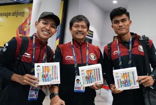 Tim SEA Games Sepakbola Indonesia Sampai di Kamboja