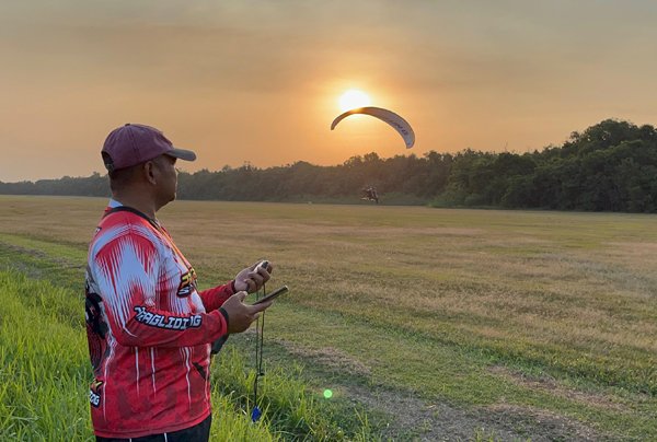 Paramotor Primadona Baru Penghasil Medali Emas Lampung