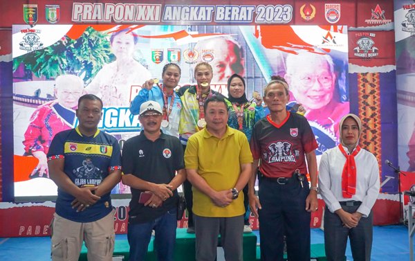 Lampung Loloskan 7 Lifter Angkat Berat ke PON XXI Aceh-Sumut 2024