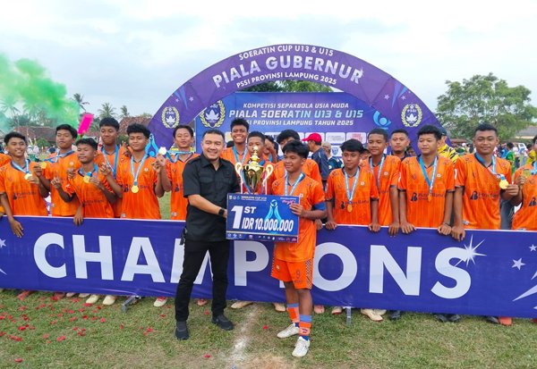Final Piala Soeratin Lampung, Persikomet Gagalkan Bhayangkara Presisi Lampung FC Lewat Adu Penalti