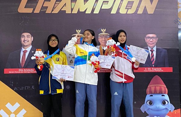 POPNas XVII: Taekwondo Lampung Raih Perunggu Freestyle