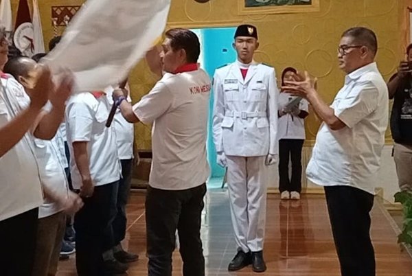 Setelah Dilantik Azhar Siap Pimpin KONI Mesuji Jalankan Tantangan Amalsyah