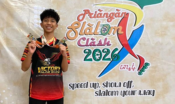 Berharap Nomor Slalom Dipertandingkan di PON 2028, Fellix Kembali Raih Medali di Bandung