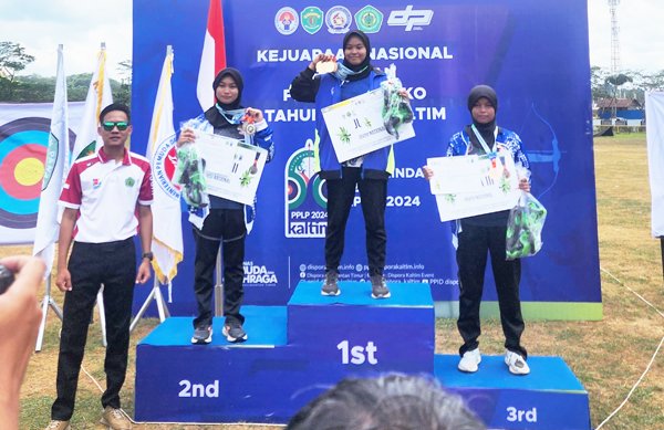 Hasil Akhir Kejurnas Ranking 3, Pemanah Lampung Raih 5 Medali Emas