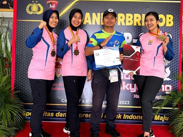 Dwi HS: Alhamdulillah Lampung Lulus Kursus Wasit Terjun Payung