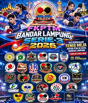 FK PTM Bandarlampung Cup Gelar Seri III Untuk Ganda dan Tunggal