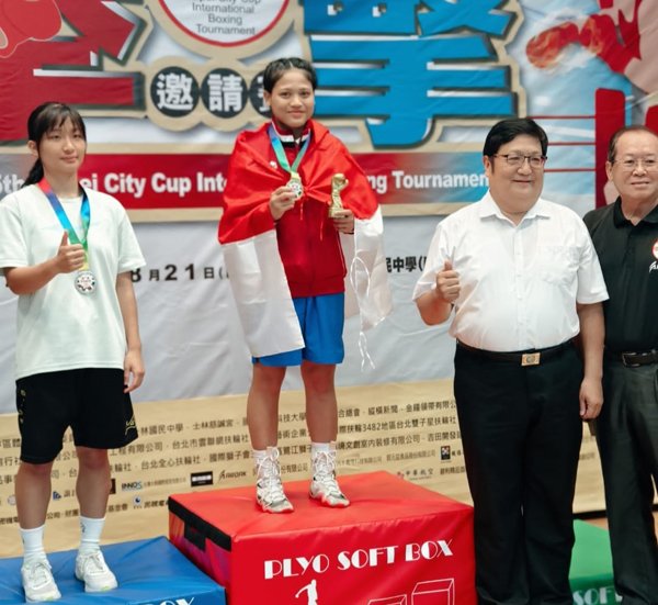 Tinju Indonesia Raih 3 Emas di China Taipe, Salah Satunya Nabila Maharani