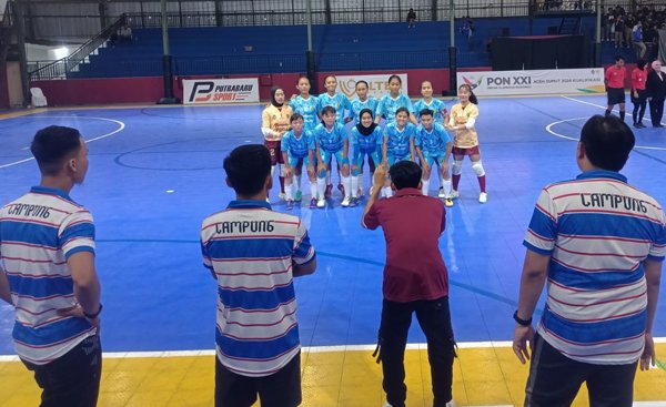 Pra PON Futsal 2023: Lampung Putra-Putri Pimpin Klasemen Sementara