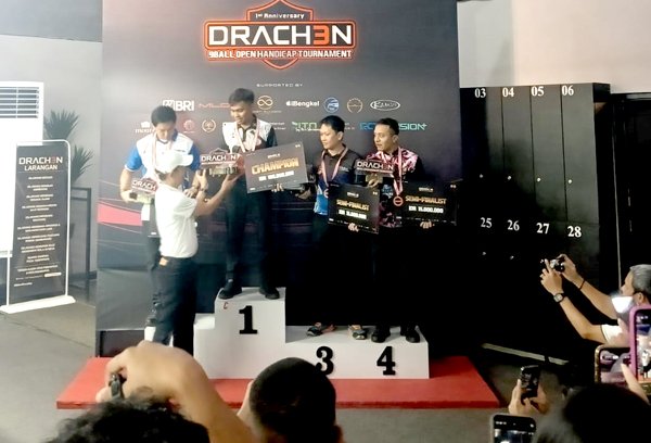 Kalahkan Pemain Philipina, Irwanto Labewa Raup Hadiah Rp100 Juta