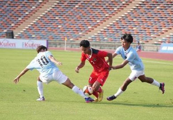 Bantai Myanmar 5-0, Indonesia Nyaman di Grup A