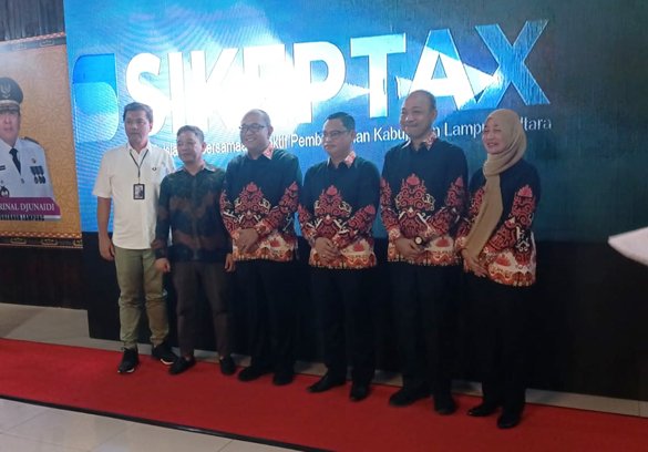 Luncurkan Aplikasi Sikep Tax, Bayar Pajak di Lampura Lewat HP