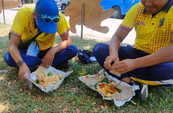 Nasi Sarapan Basi, Kontingen Cabor Panahan POPNas Terpaksa Jajan