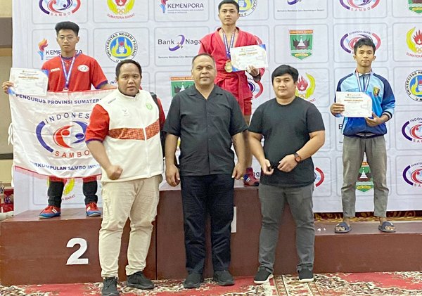 Tiga Atlet Sambo Lampung Dipanggil Pelatnas Hadapi Kejuaraan Dunia
