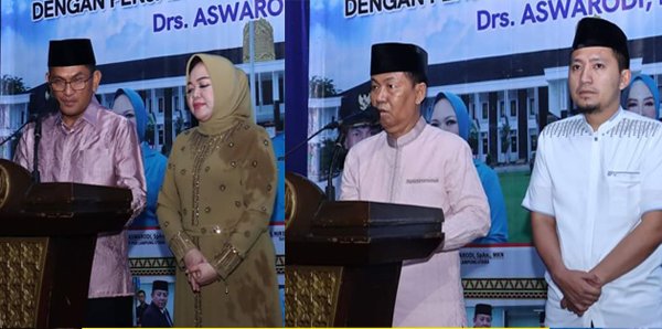 Pisah Sambut Bupati Lampung Utara Berlangsung Khidmat dan Akrab