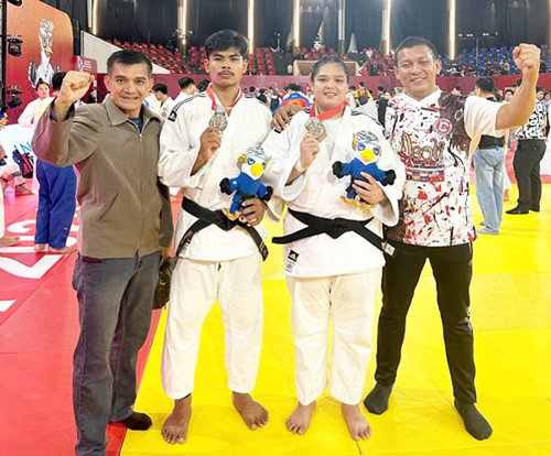 Dua Kali Ippon atas Pejudo Vietnam dan Philipina, Pejudo Lampung Raih Perunggu Asean Championship