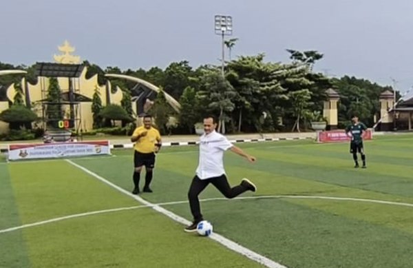 Polda Lampung Resmi Gelar Ramadhan League For Charity Bhayangkara FC