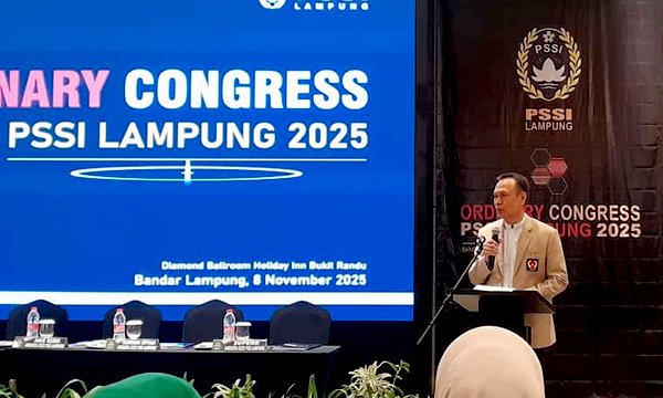 Ketum KONI Lampung: Kongres PSSI Harus Membawa Semangat Baru