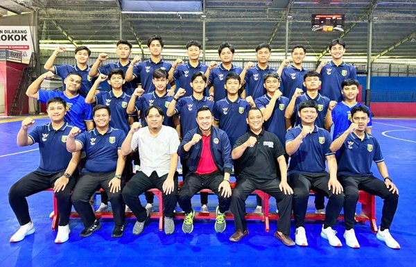 Pesan Yoga Untuk Tim Futsal Lampung, Teruskan Catatkan Sejarah di PON