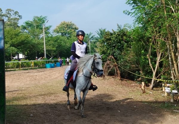 Kuda Bima Berjaya, Lampung Raih Perak Endurance Perorangan 60 Km PON XXI