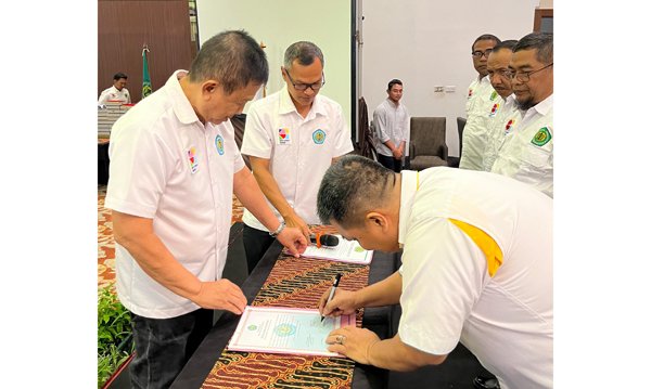 Fahrorrozi Kembali Pimpin Perpani Lampung 2023-2027