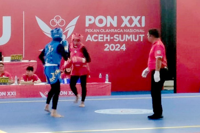 Wushu PON: A. Zahro Raih Perunggu, Terhenti di Semifinal