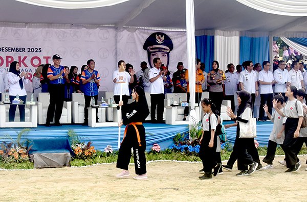 Porkot Bandar Lampung diikuti 1.854 Partisipan, Di Sni 28 Cabor Dipertandingkan