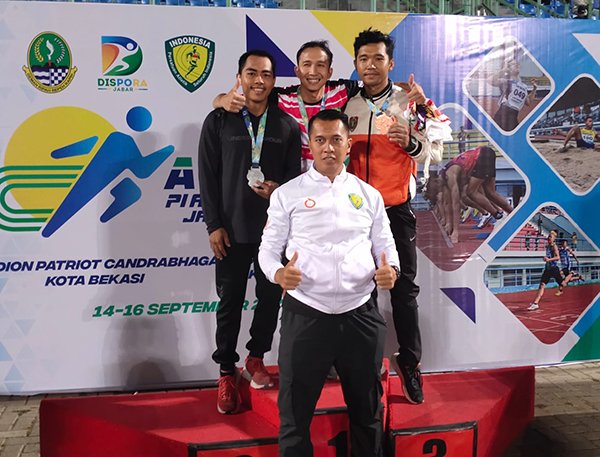 Atletik Lampung Loloskan Dua Atlet Asal Pringsewu ke PON XXI