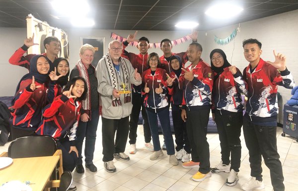 Wakili Indonesia, Korfball Lampung SBR Timba Ilmu di Belanda