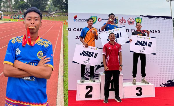 Atletik Jakarta Open 2025: RTF Ranking 7 Klasemen, Daffa Raih 2 Medali Emas