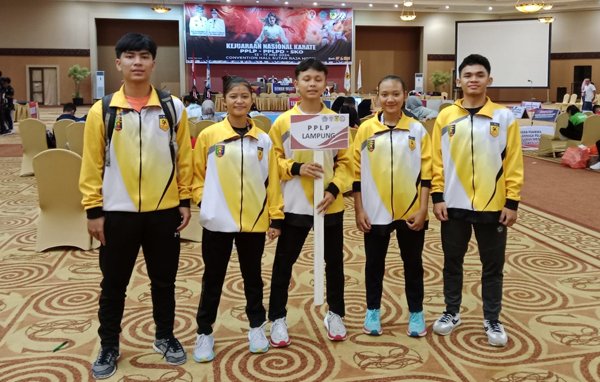 Atlet Karate PPLP Lampung Raih Satu Emas di Kejurnas PPLP di Sulut